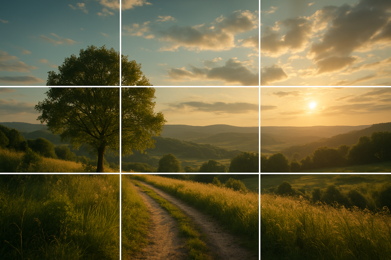 Üçte bir kuralı kompozisyon örneği